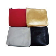Trade Shop - Astuccio Porta Trucco Portapenne Portapastelli Matite Cosmetici Borsa Bag Zip -