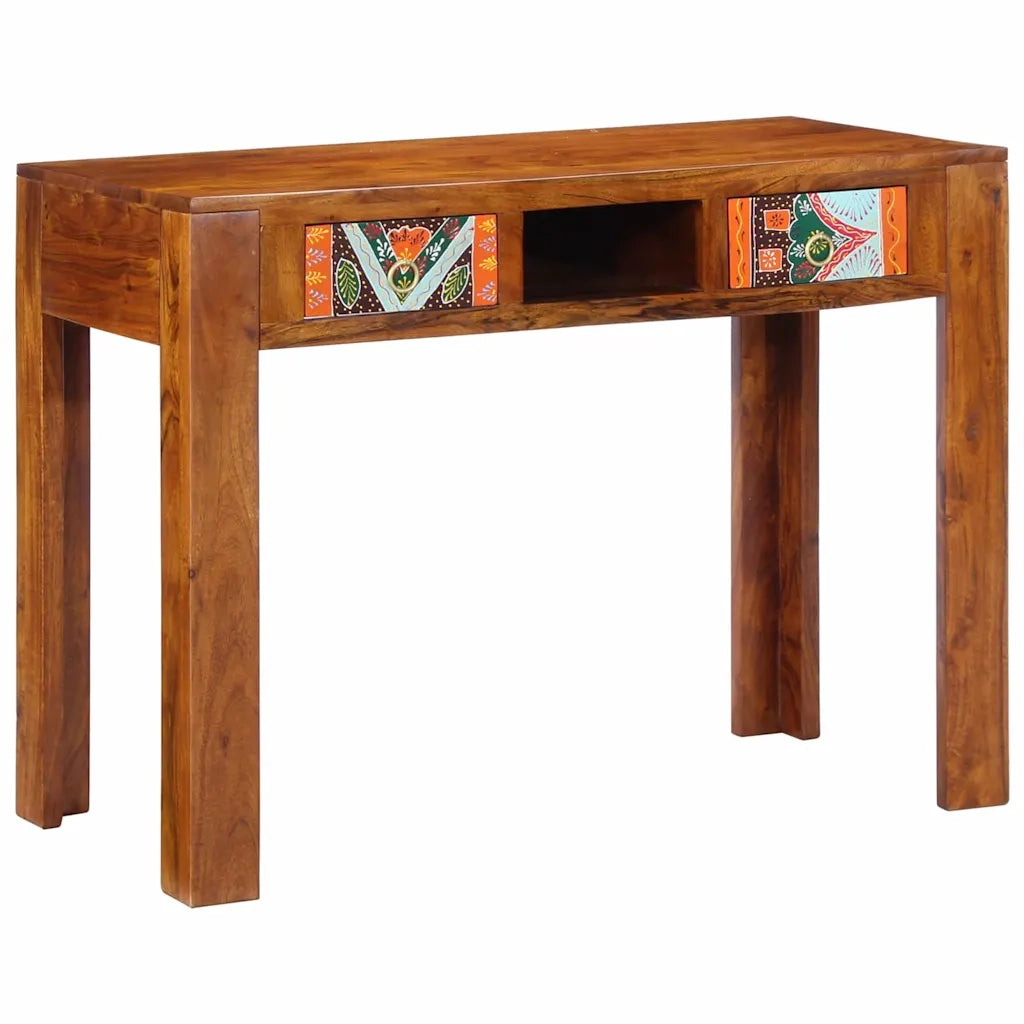 Scrivania | Tavolo da Ufficio con cassetto Marrone 100 x 50 x 75 cm
