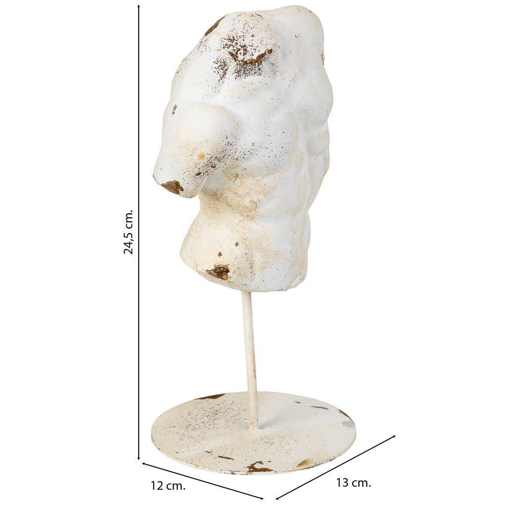Busto decorativo 13x12x24,5HCM