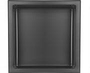 Nastro doccia in acciaio inox RVS 304, 30 x 30 x 10 cm, con piatto doccia integrato