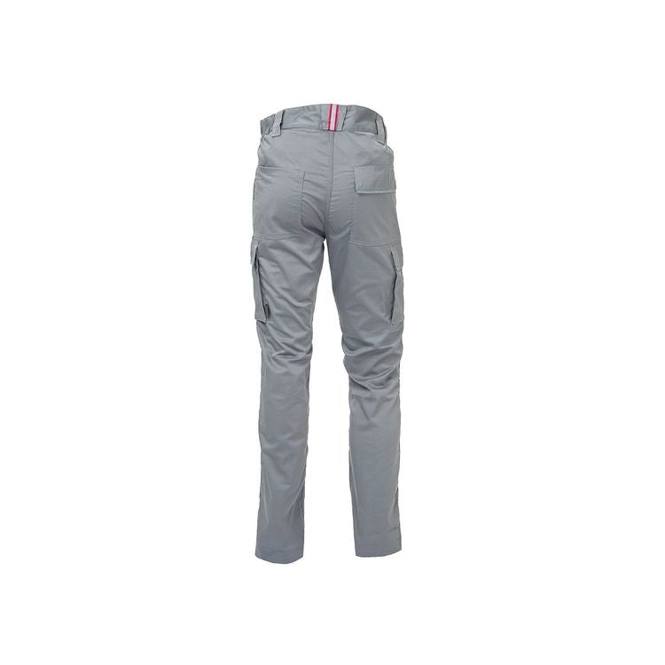 PANTALONE CARGO CRAZY IN TC STRETCH SLIM FIT  tg.L  stone grey    UPOWER