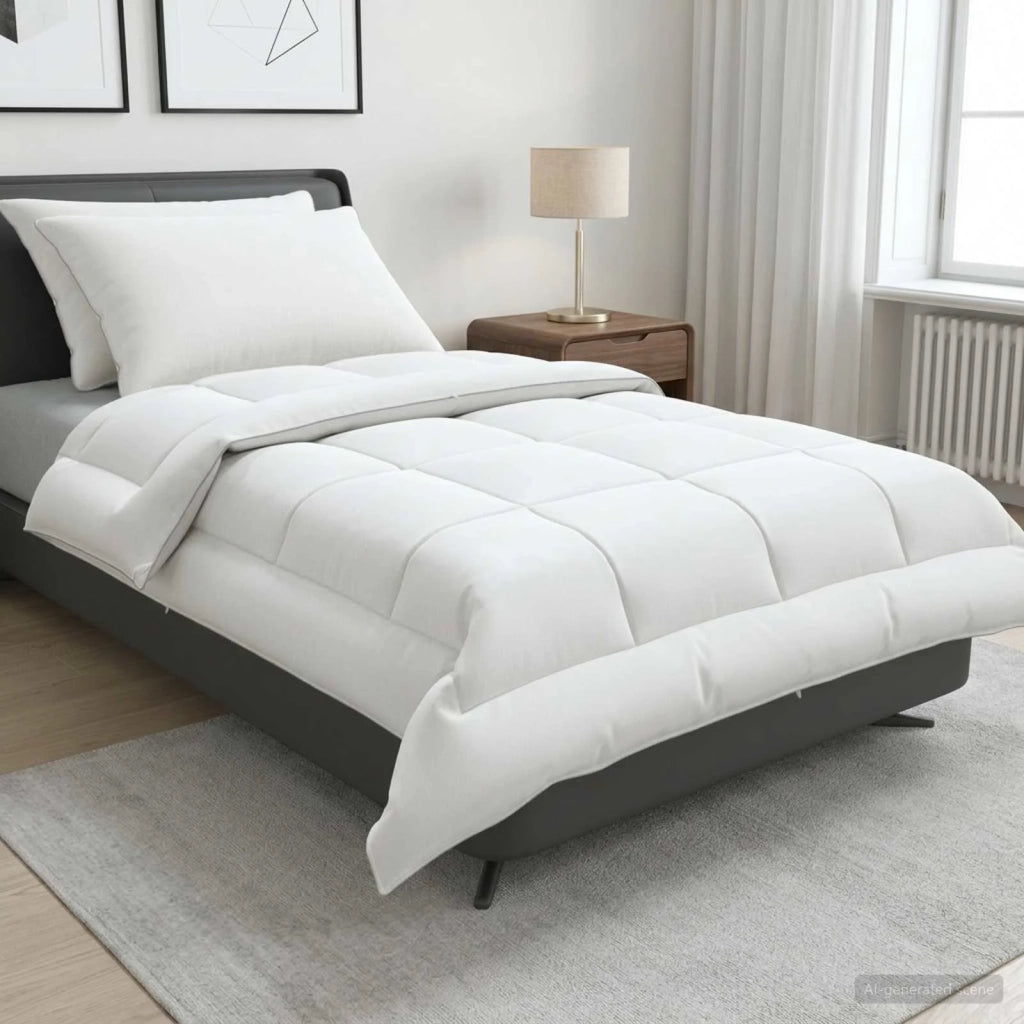 Set di piumone e cuscini 3 pcs 155x220 cm Estate 140 GSM Lana 3441229