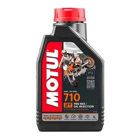 LUBRIFICANTE MOTO '710' 2 TEMPI MOTUL 1 lt - MOTUL