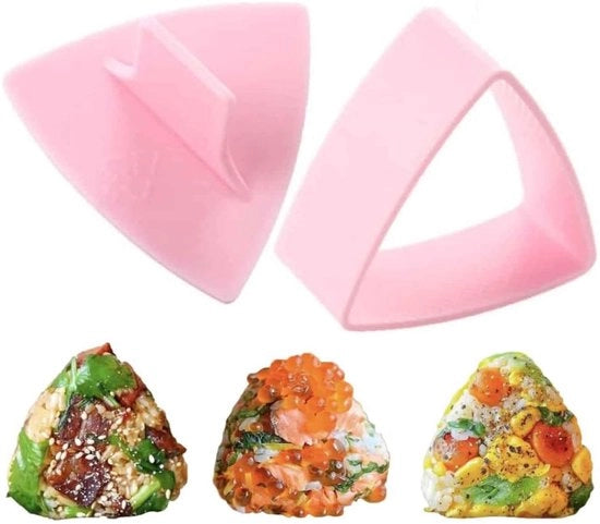 Fornitura di Sushi a Forma di Triangolo - Fornitore di Sushi - Gadget da Cucina - Materiale PP di Classe Alimentare - Sicuro e Senza Odi - Facile da Utilizzare
