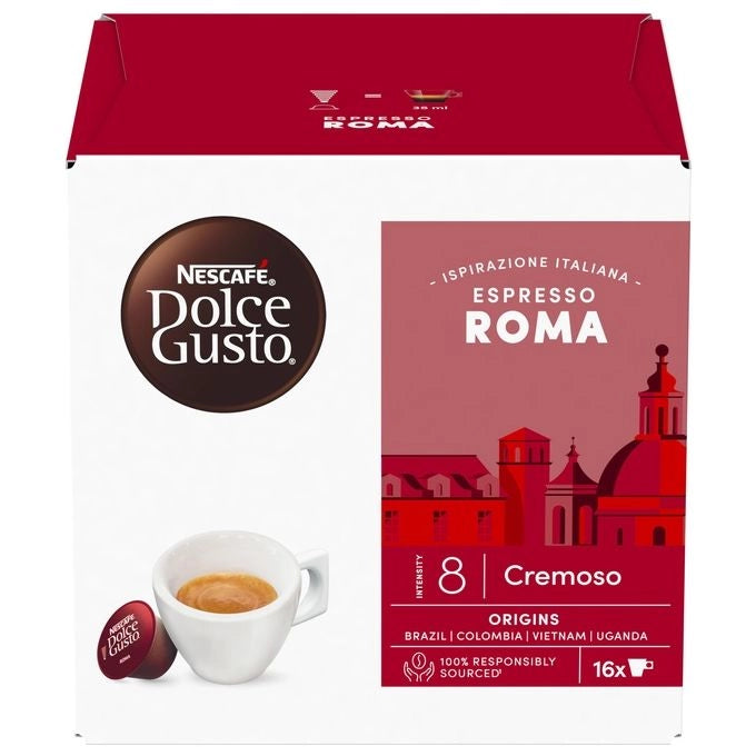 Nescafé Dolce Gusto Caffè Espresso Roma 16 Capsule