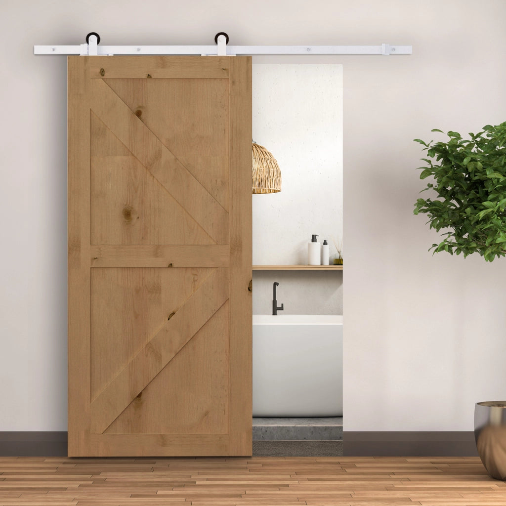 Sistema di porte scorrevoli ¨C zephmum ¨C acciaio bianco 183 cm