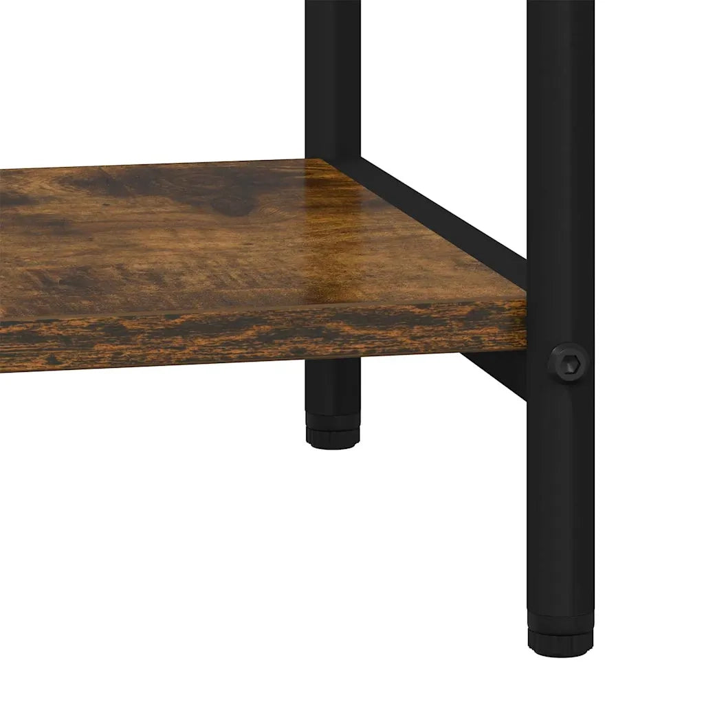 Libreria-Scaffale per Libri-Mobile di Stoccaggio Rovere fum¨¦ 60 x 30 x 183 cm Legno multistrato 516582
