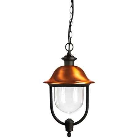 LANTERNA A SOSPENSIONE 'CALLIOPE' Colore Nero/Rame