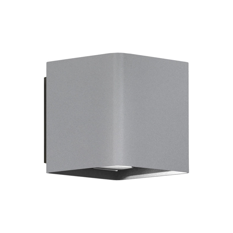 GHEE EVO - Applique LED 10W per Esterno IP65, Orientabile 30-130°, 3000K, Grigia, Luce Progettuale - Rossini Group