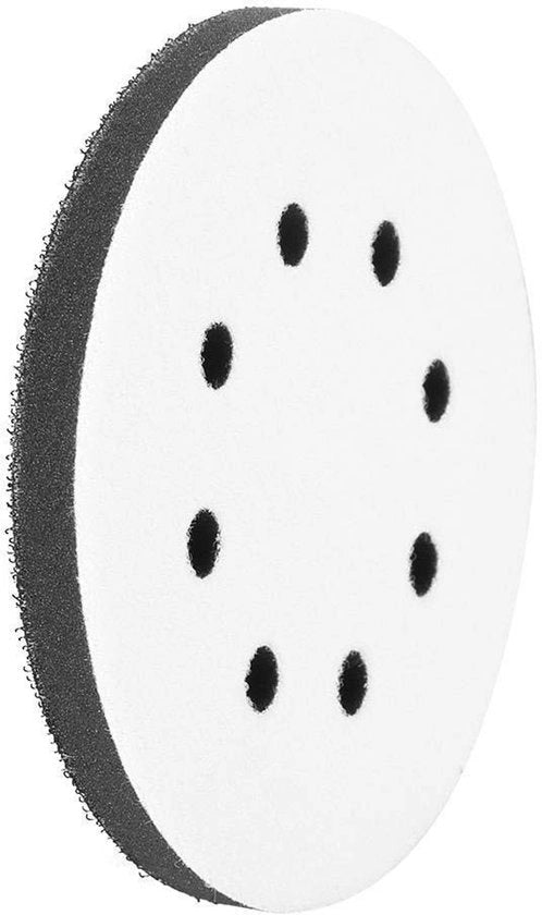 Accessorio per schiaccia schiavi 125 mm - cuscinetto morbido - funzione assorbente - colore bianco - schiaccia schiavi accessorio - facile da installare - compatibile con schiaccia schiavi - modello 125 mm