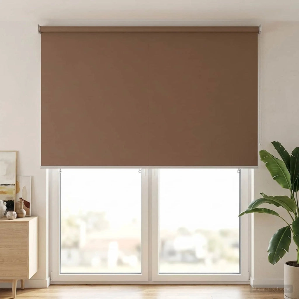Voletta a rullo | Tenda a rullo con protezione UV Tortora 160 x 230 cm