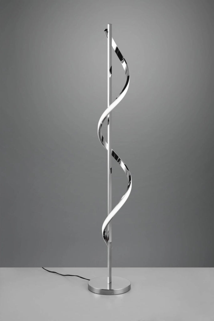 ISABEL PIANTANA LED 21,5W 2600lm, 4000K CROMATA CON DIMMERAZIONE A PEDALE H. 120CM