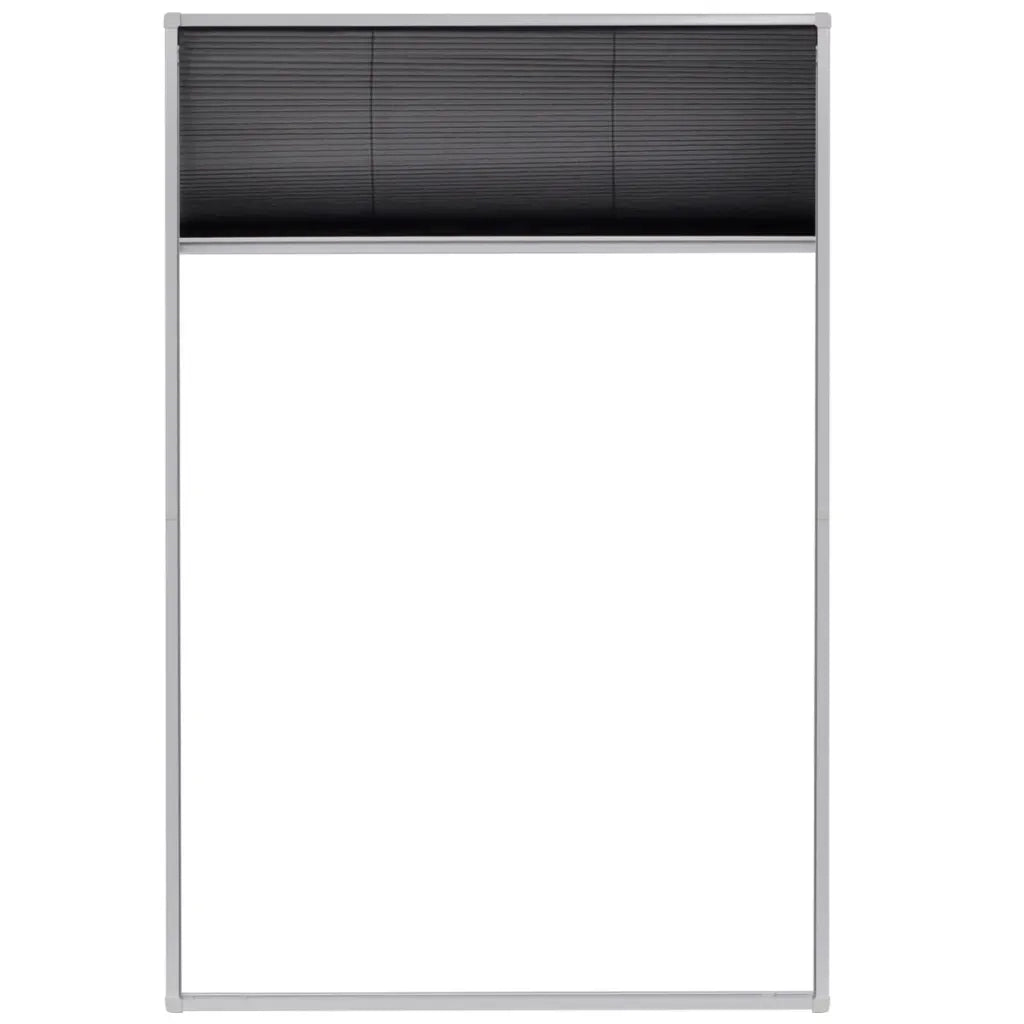 Zanzariera Plissettata per Finestre in Alluminio 80x120 cm 142612