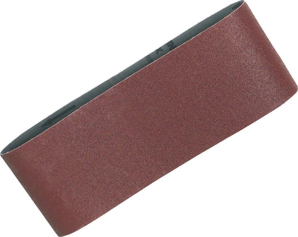Makita P-36893 Nastro Abrasivo 100x610 mm Grana 60 per Legno e Metallo 5 pz colore Rosso