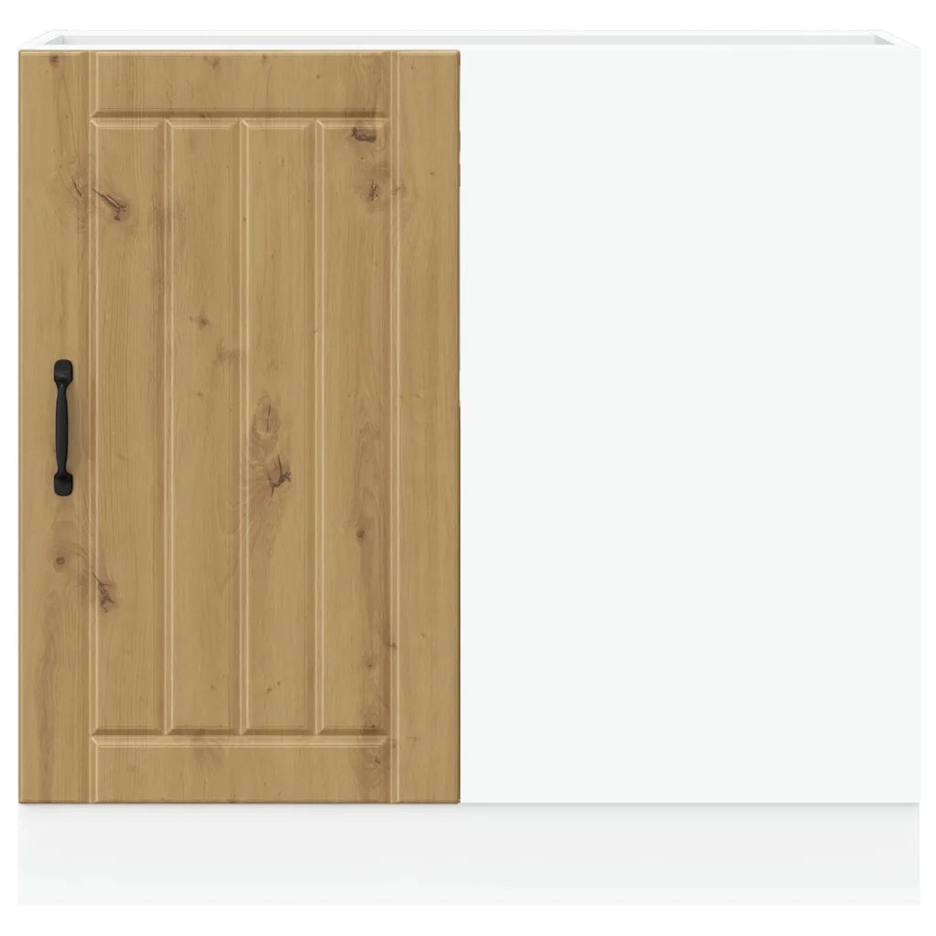 Mobile base da cucina Lucca Rovere Artigianale Legno Multistrato 854317