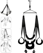 Sedia Vibratoria Extra Solida – Sedia Vibratoria con Cuscini Extra Spessi – Accessori per Coppie – Giocattoli Erotici per Coppie – Sedia Vibratoria BDSM – Accessori Erotici – Sedia Vibratoria – Sedia Amorosa – Imballaggio Discreto – Nero