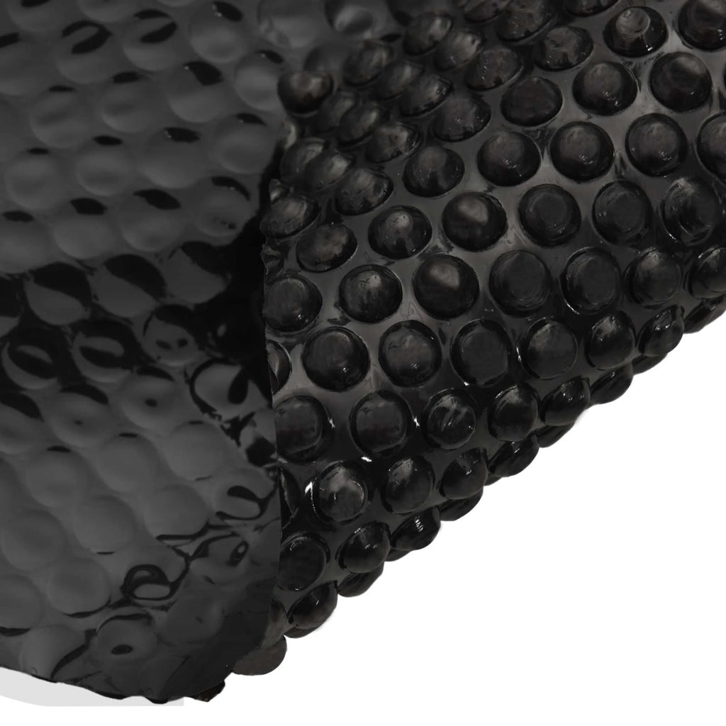 Copertura per piscina 1000 x 500 cm Quadrato PE Nero 42034493