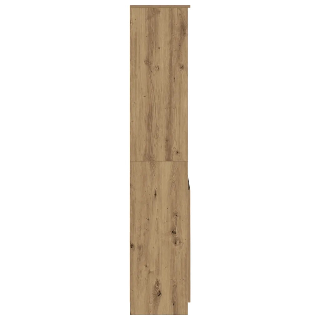 Credenza Rovere Artigianale 70x35x180 cm in Legno Multistrato 3328479