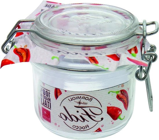 Set di contenitori in vetro per conservazione - 6 contenitori da 255 ml con gomma - invecchiamento pannelli dessert contenitori jampot 4261