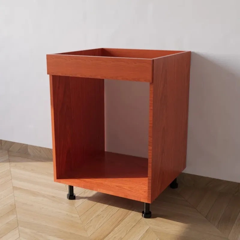 Mobile Base forno il legno L 60 x H 72 x P 55,5 cm in kit colore Ciliegio