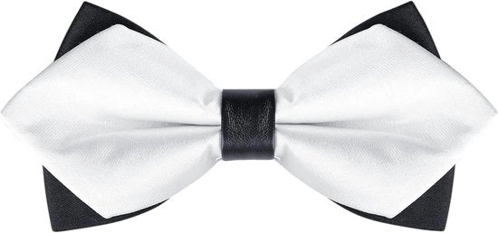 Accessorio per Uomo - Colletto Pre-Tie Effen per Smoking con Cravatta a Farfalla per Matrimonio - Accessorio Chic con Colletto Pre-Stricato Elegante - Aggiunta Stilosa per Abito Formale