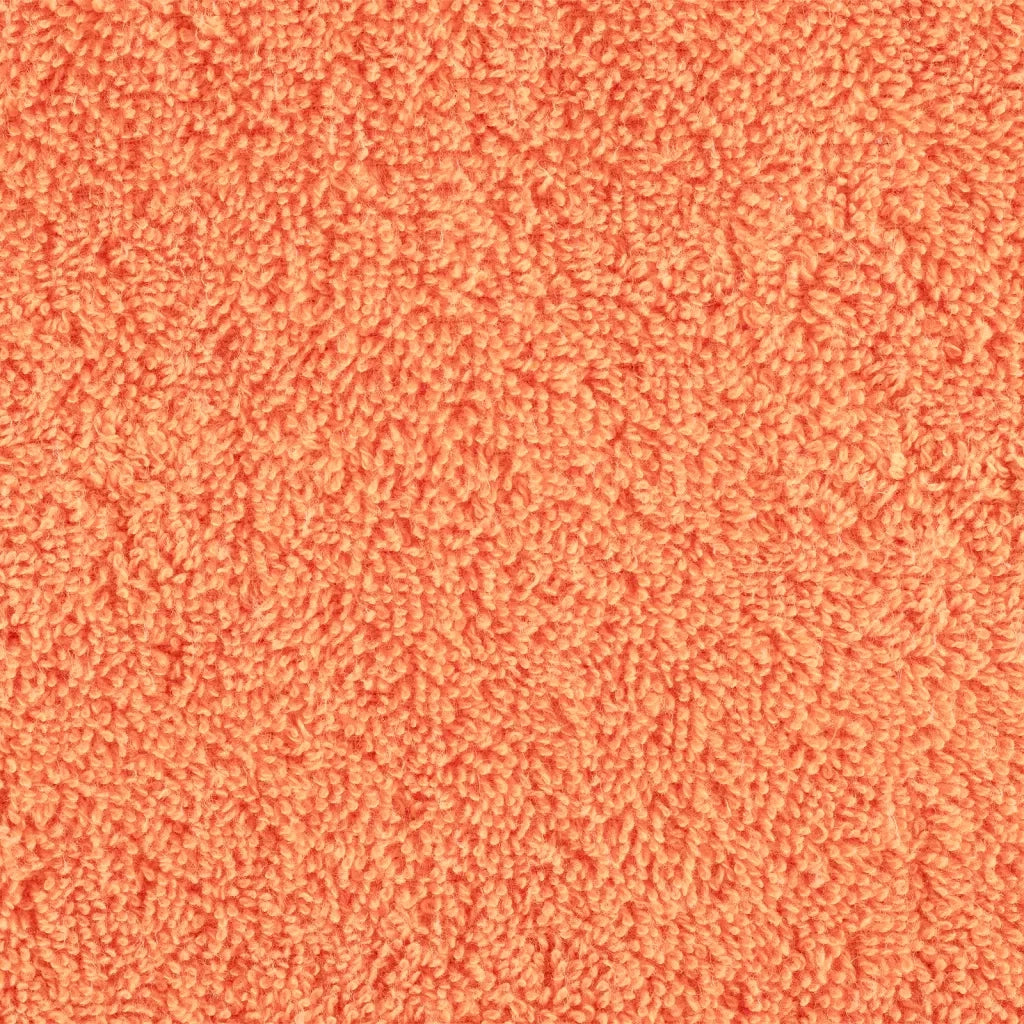 Asciugamani Premium SOLUND 2 pz | Teli per bagno Arancione 30x30 cm 600 g/m2