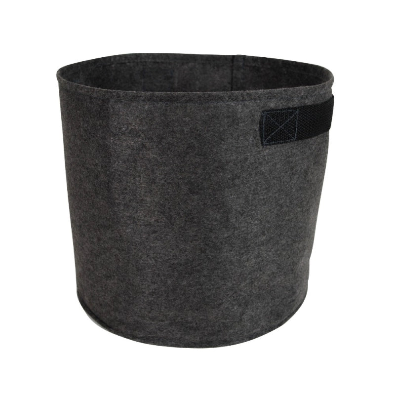 Vaso in Tessuto Bloem Down and Dirty Grigio, con maniglie, da 26 litri