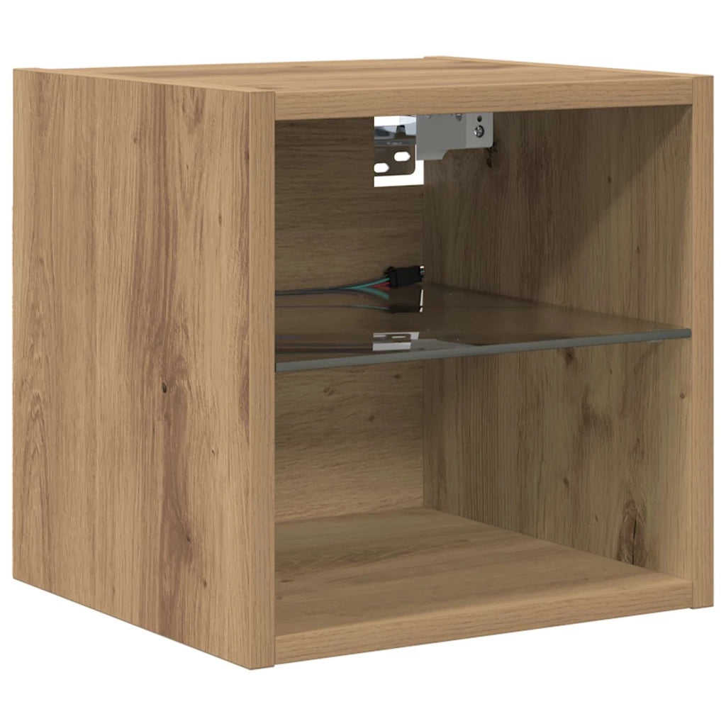 Unità per TV a Muro 6 pcs Rovere artigianale Legno multistrato 3402975