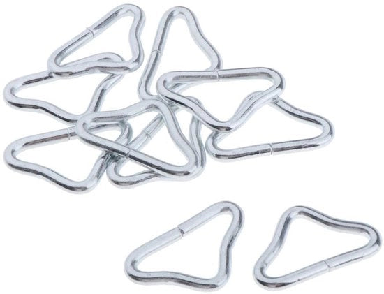 Raccordo a triangolo per anello 10 pezzi 3,8 cm Raccordi per trampolini Parti di ricambio e riparazioni