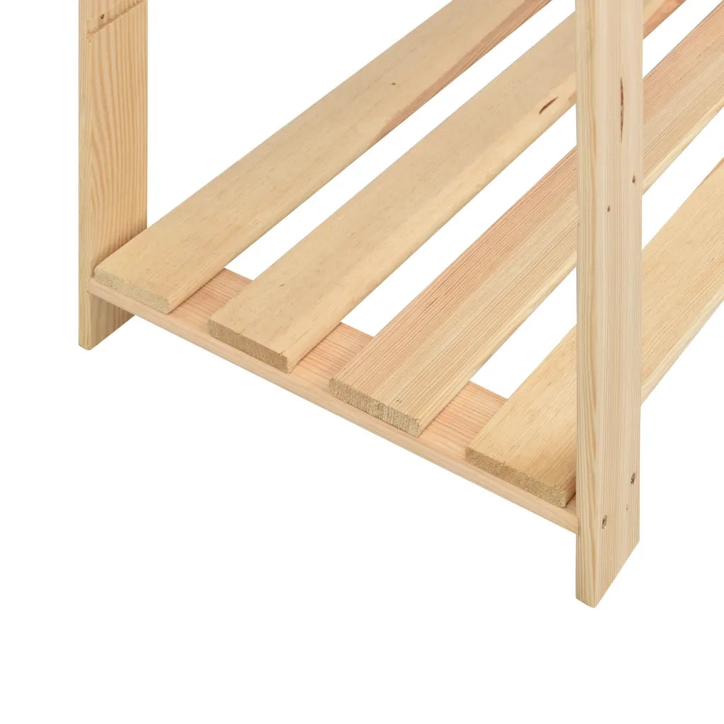 Scaffale a 5 Livelli 170x38x170 cm in Massello di Pino 500 kg CFW4772617