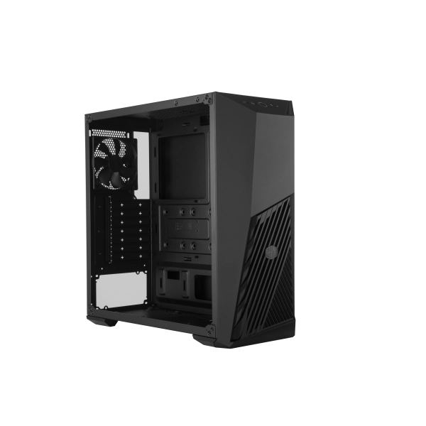 "Case MasterBox K501L- Acrylic panel-USB3-AudioI&O-2xHDD3.5""-2x2.5""SSD-120mm Fr. RGB LED FAN 120mm Fan-Rad.Supp.-NO PSU"
