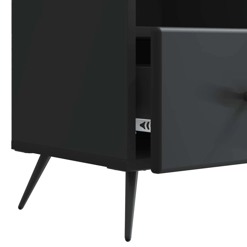 Mobile TV-Credenza per TV Nero 102 x 34,5 x 50 cm Legno ingegnerizzato 918358