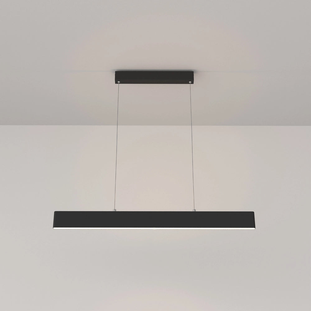 Lampada sospesa Maytoni Step LED 23W 4000K nera metallo