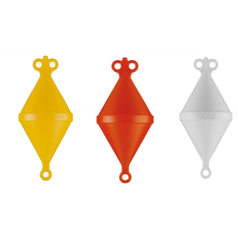 GAVITELLO ARANCIO LT.5 YELLOW BICONICAL BUOY LT.15