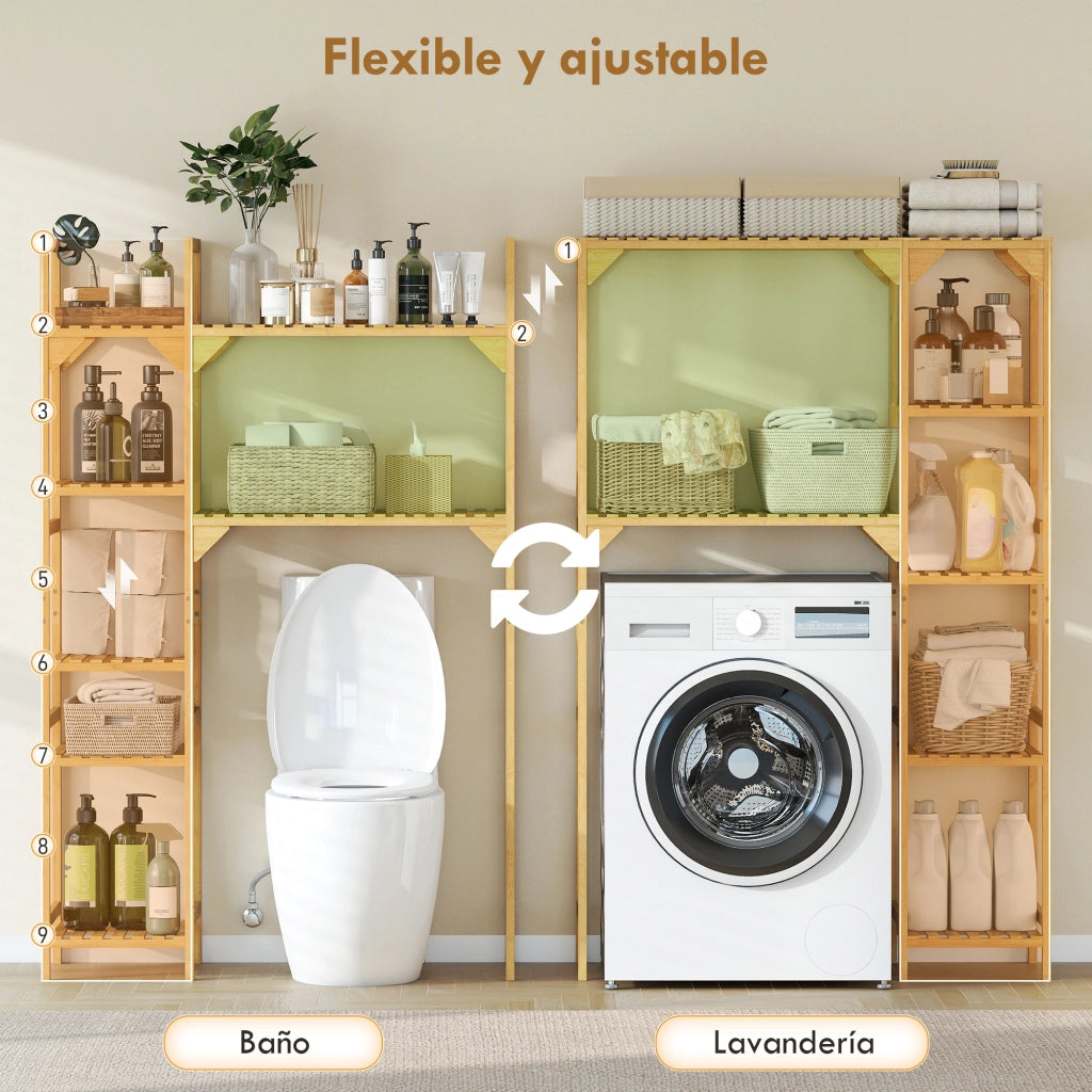 Mobile Lavatrice Bamb¨´ ¨C Minimal ¨C Naturale