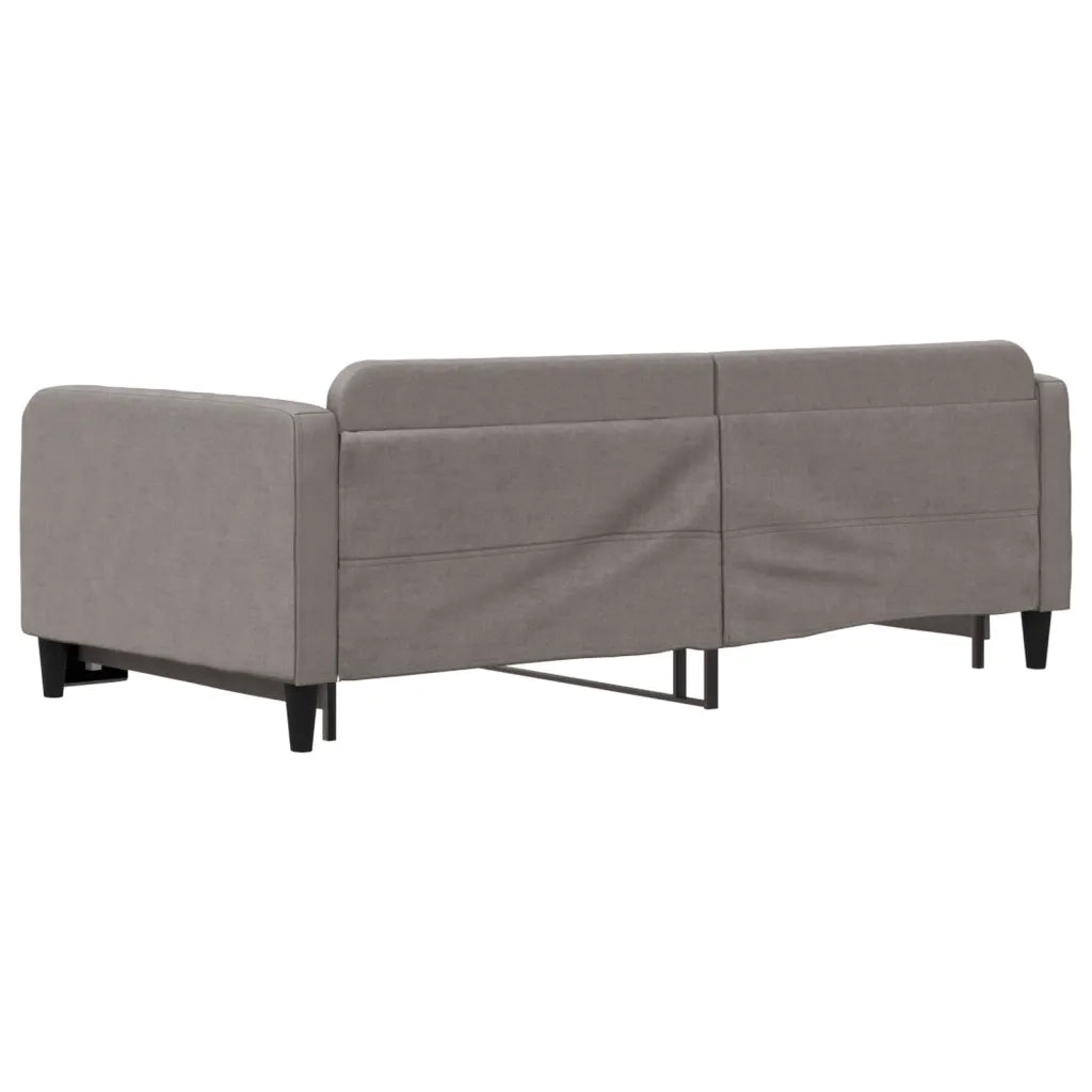 Divano letto | Sof¨¤ letto | Letto singolo Estraibile Tortora 100x200 cm in Tessuto