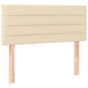 Testiera | Testata Crema 90x5x78/88 cm in Tessuto
