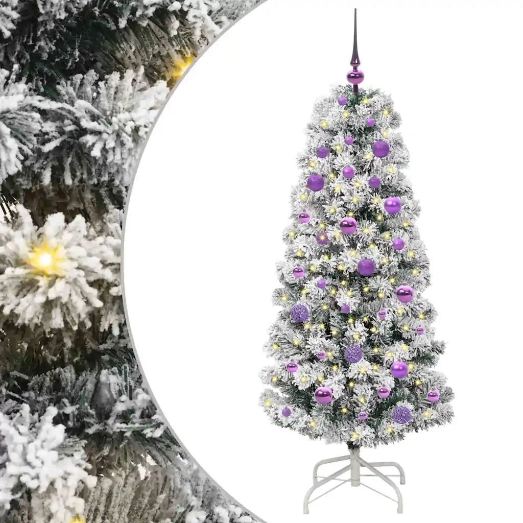 Albero di Natale Artificiale con Rami Pieghevoli 150 cm 3395592