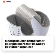 Organizzatore per contenitori da cucina con supporto a spalla e design appeso - Materiale TPR/ABS - Duraturo - Organizzatore per bagno