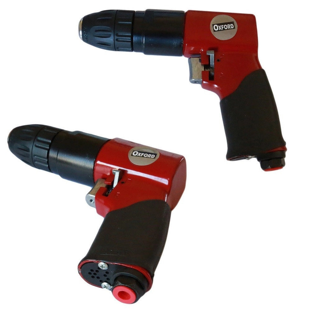 Trade Shop - Trapano/avvitatore Reversibile Con Mandrino Autoserrante Ad Aria Compressa 3/8'' -