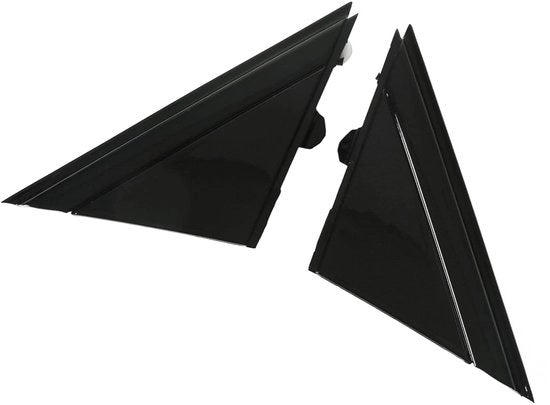 Specchio retrovisore con rivestimento in ABS di alta resistenza, compatibile con 500 2012-2017, con forma perfettamente adattabile, specchio a forma di triangolo.