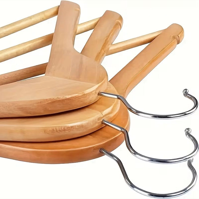 SET 8 GRUCCE IN LEGNO NATURALE