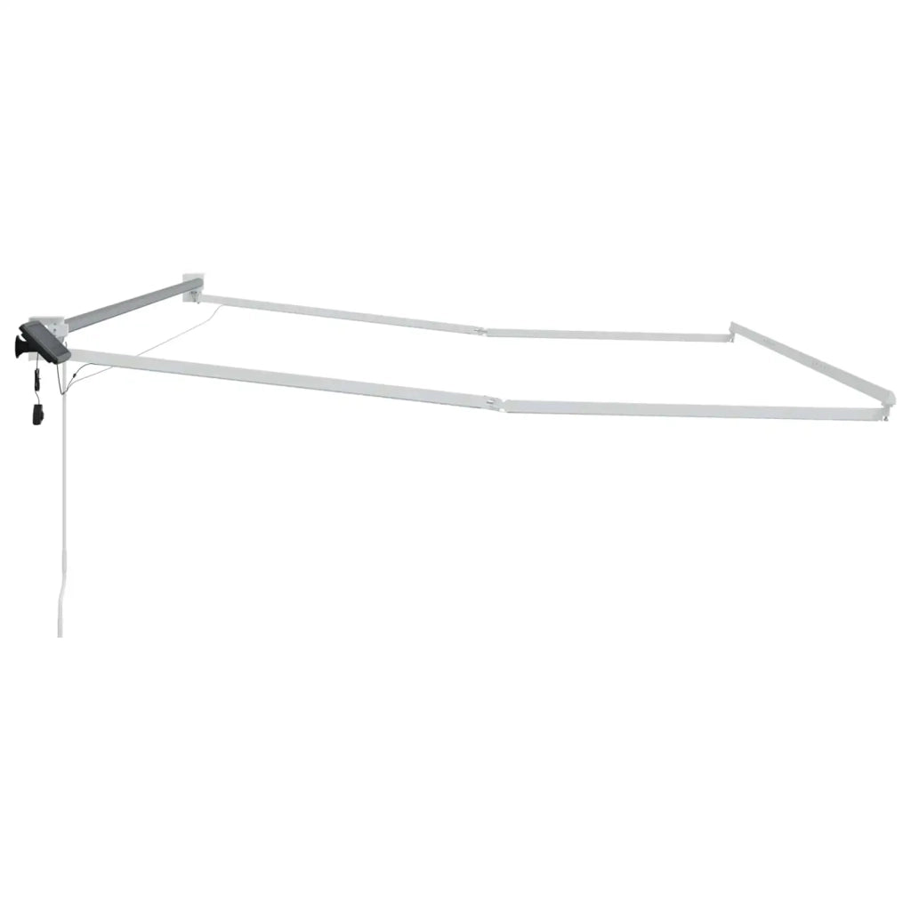 Struttura della tenda elettrica retrattile Bianco 4,5 × 3 m 42024198