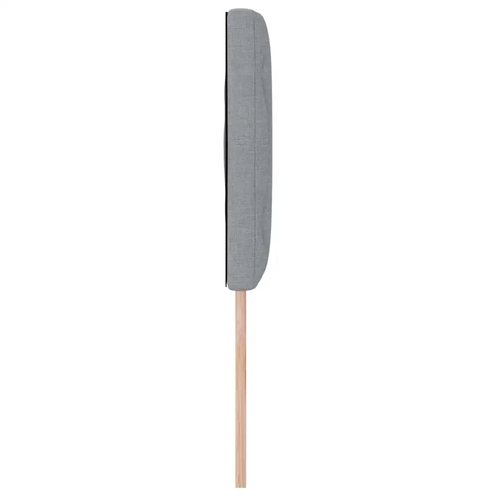 Testiera | Testata Grigio chiaro 160 cm Tessuto