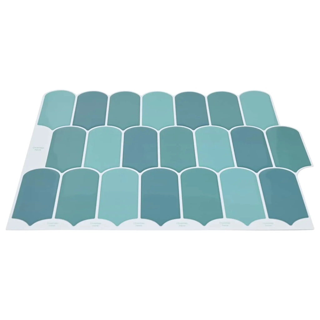 Piastrella Piuma 50 pcs Blu 30 x 30 cm Poliuretano e PET 42046209