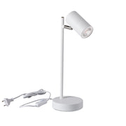 Lampada da tavolo bianca orientabile EVALO TL GU10 10W Kanlux