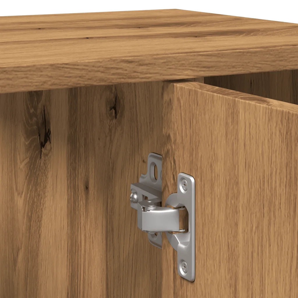 Armadietto Bagno | Armadio da bagno Artigianale 60x32x53,5 cm Legno Multistrato