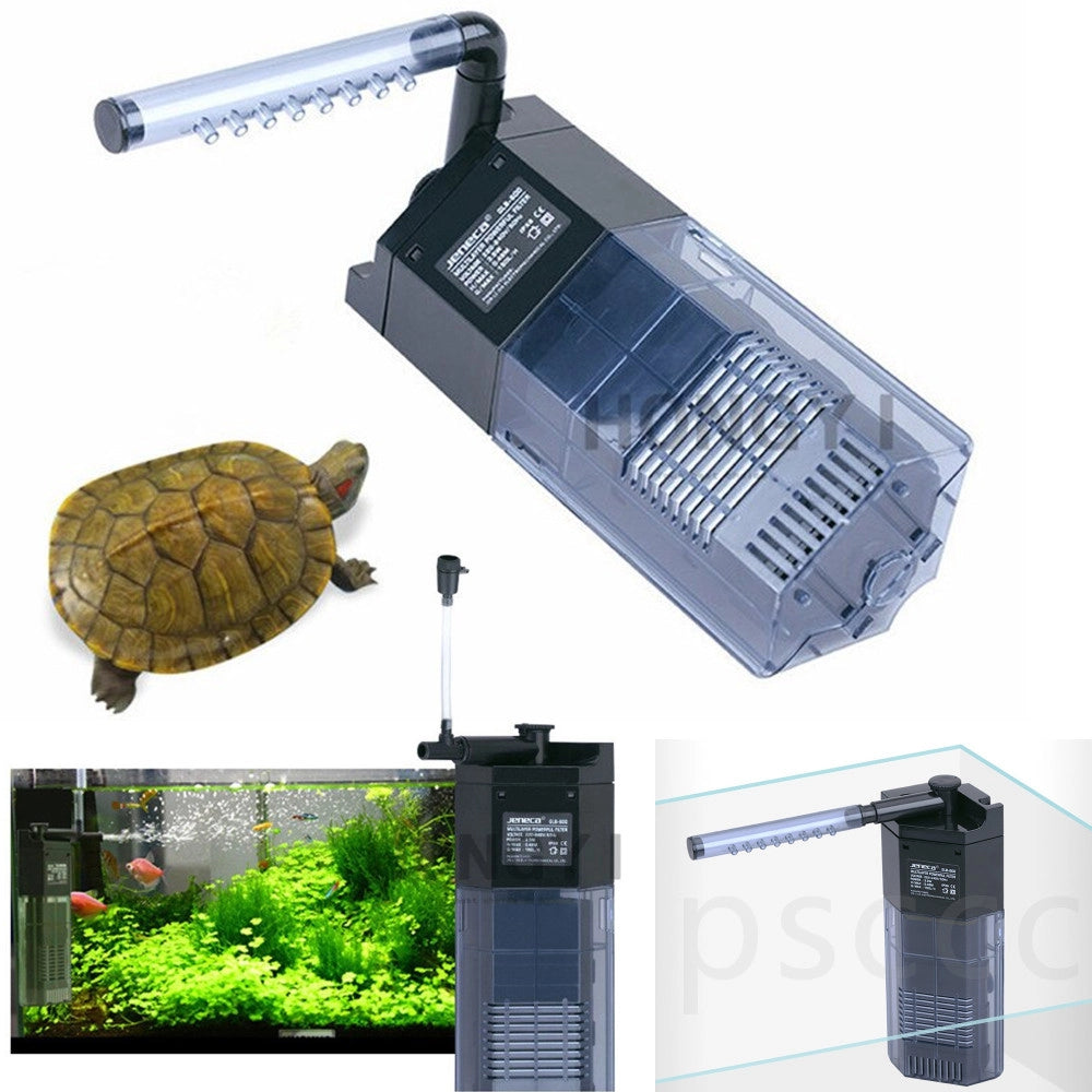 Trade Shop - Filtro Pompa Per Acquario Interno Gocciolatoio Acqua Dolce Jeneca Glb-800 -