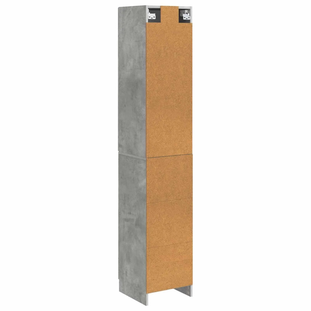 Set di armadi 2 pcs Grigio Cemento Legno ingegnerizzato 3416955