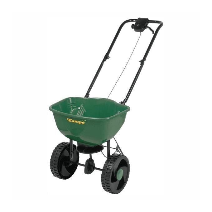 IL CAMPO 09397 Carrello Spargitore Capacita' 15 L Materiale Polipropilene Ruote per Trasferimento Larghezza Erogazione 45 cm colore Nero